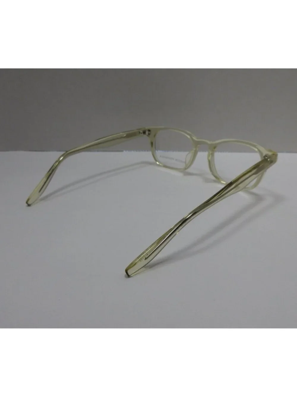 Barton Perreira Eyeglasses White Neville Rectangular 48-21-143 NEW